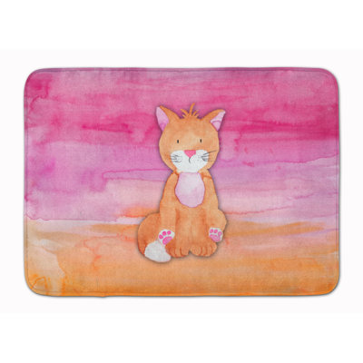 Yolanda Memory Foam Non-Slip Bath Rug