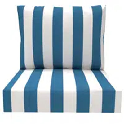 26x26x5 inch Amberson Sunbrella Outdoor Cushion for Arm Chair, Arnot Seat/Back Replacement Cushion for Outdoor Furniture