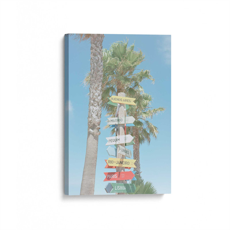 Direction to Dreams on Canvas, H 12 po x l 18 po, Toile tendue
