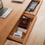 Bureau d'écriture simple avec tiroirs en bois de cerisier-760037603