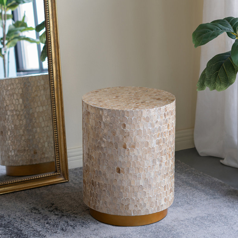 Tabouret d'appoint cylindrique