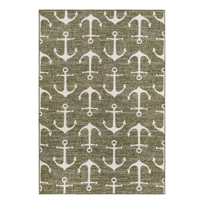 Machine Woven Polypropylene Plastic Rug