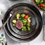 Pewter Stoneware Charger
