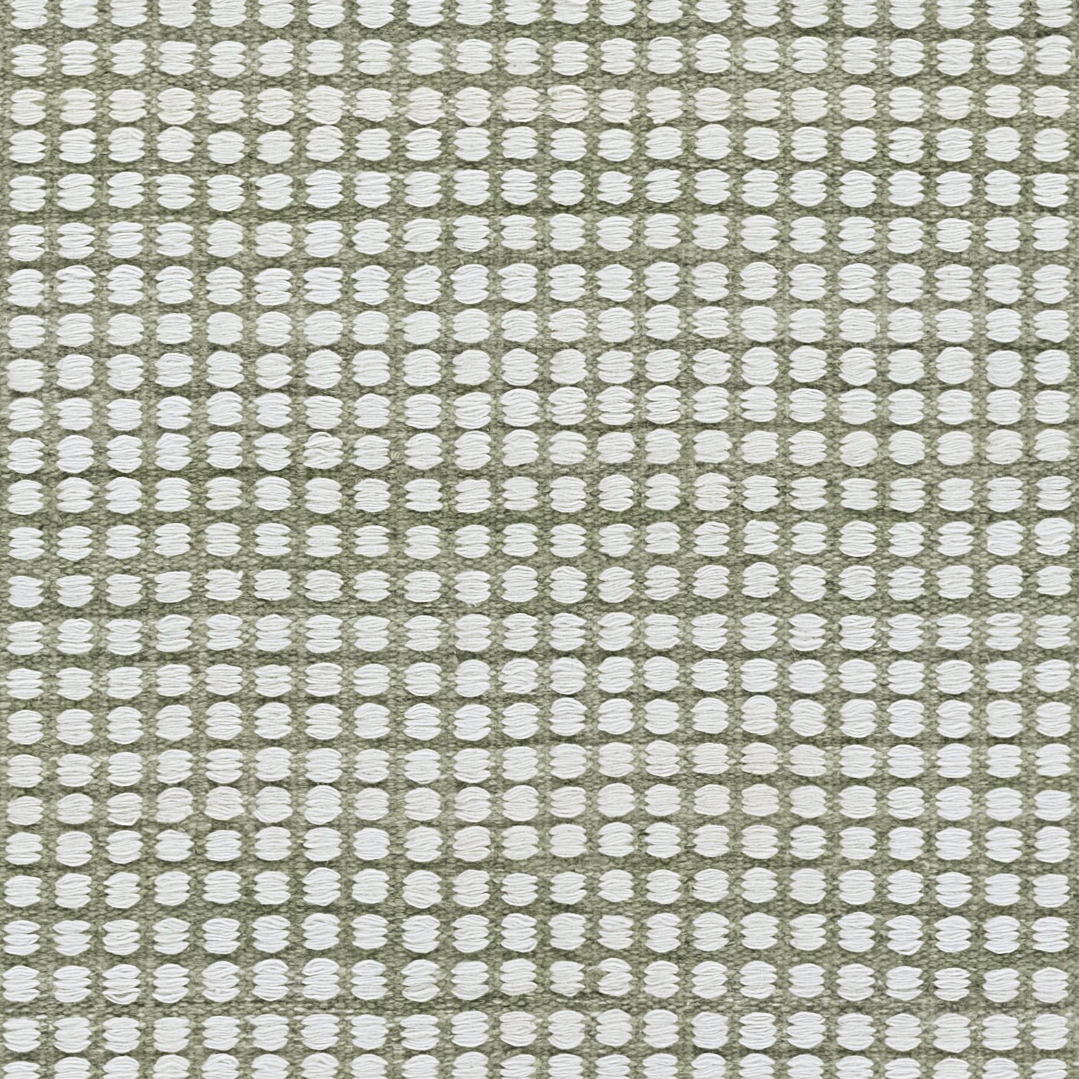 Acerra Hand Woven PET Geometric Green Indoor Outdoor Rug, Runner 2'3" x 8'