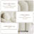 73'' Tufted Sofa Couch Plush Loveseat Sofa-1804171363