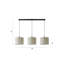 3 - Light Matte Black Pendant
