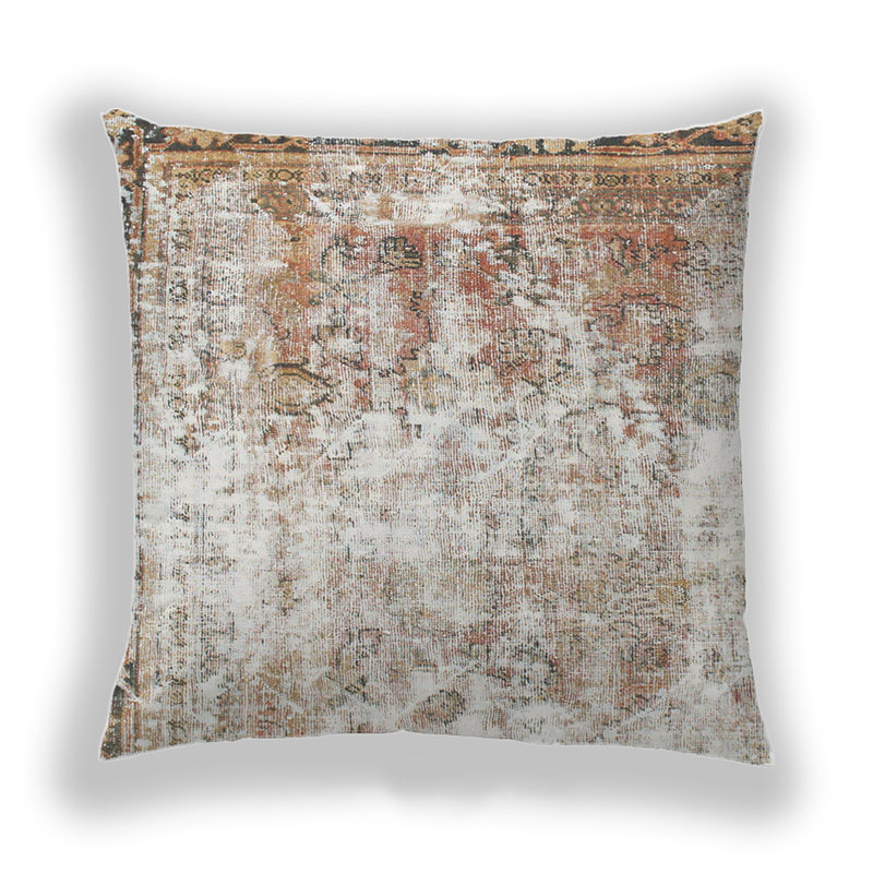 Coussin décoratif abstrait 1164, Microsuède