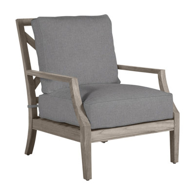 Haley Teak Patio Chair with Cushions