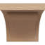 Bois de cèdre brut Viola TimberThane Corbel, apprêté brun clair-88292908