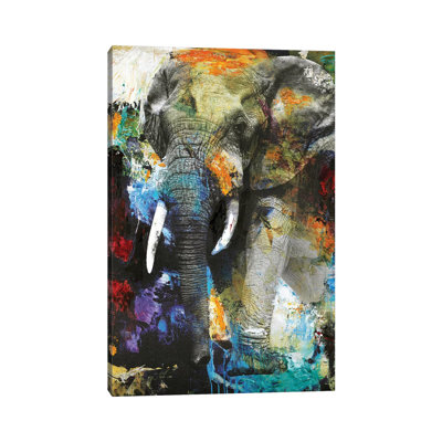 Elephant - Print on Canvas