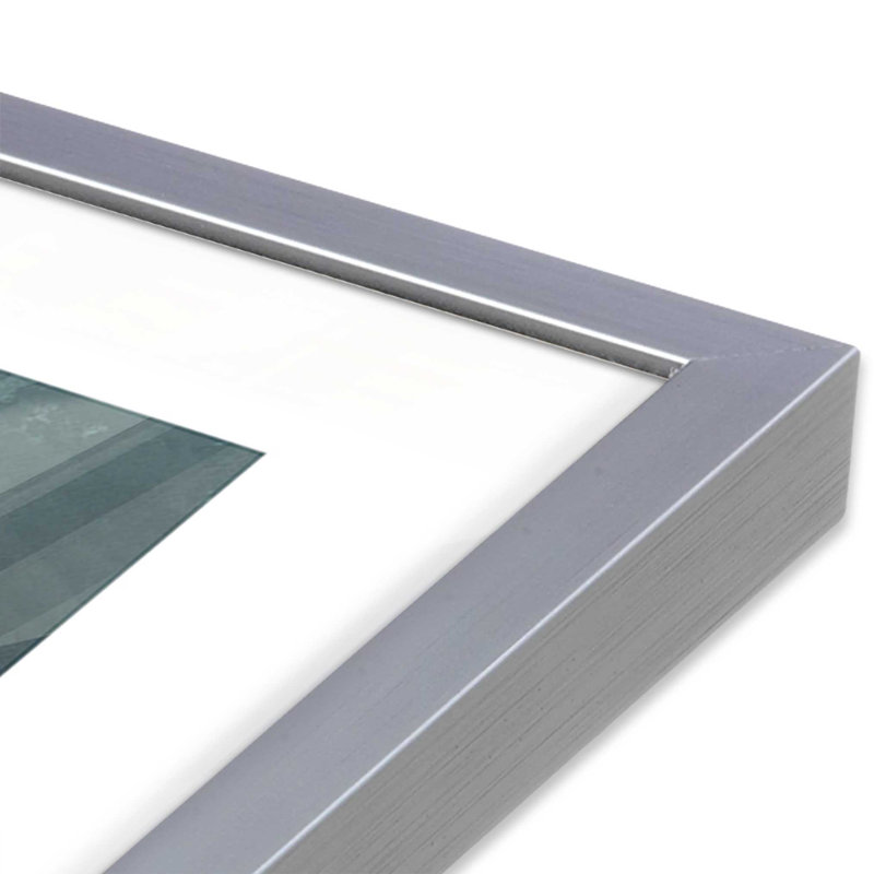 Impression sur toile Seaside Sanctuary, sans cadre, Cadre simple en chrome poli poli, H 9,25 po x l 11,25 po x P 1,25 po