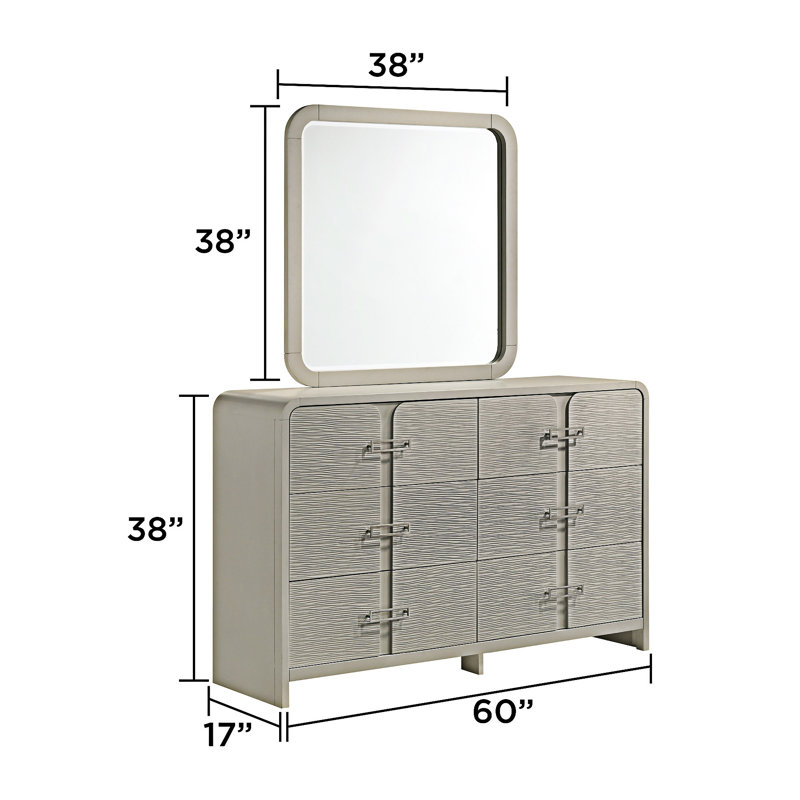Elegant Mirror (Includes Only Mirror)
