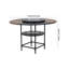Metal Base Dining Table