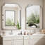 Miroir mural symétrique en alliage d'aluminium pour la salle de bain et la décoration intérieure-112222028-112222029