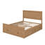 Base de lit en bois avec tiroirs-530677847