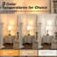Petite lampe de table de chevet pour la chambre à coucher - 3 températures de couleur-150436809-150436800