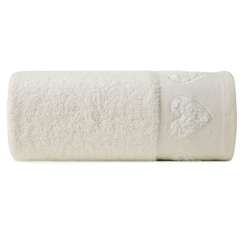 Huibert Jacquard Hand Towel, Cream