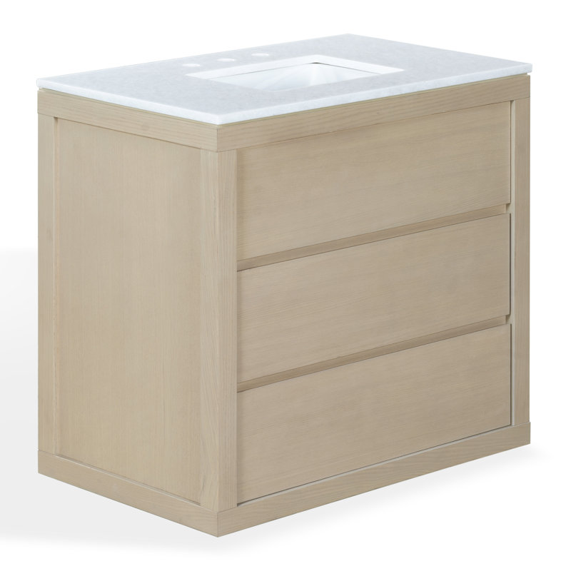 Meuble-lavabo simple 36 po Clairebeth, 36"