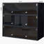 Armoire de rangement pour chaussures avec porte en verre-1148162295-1148162294