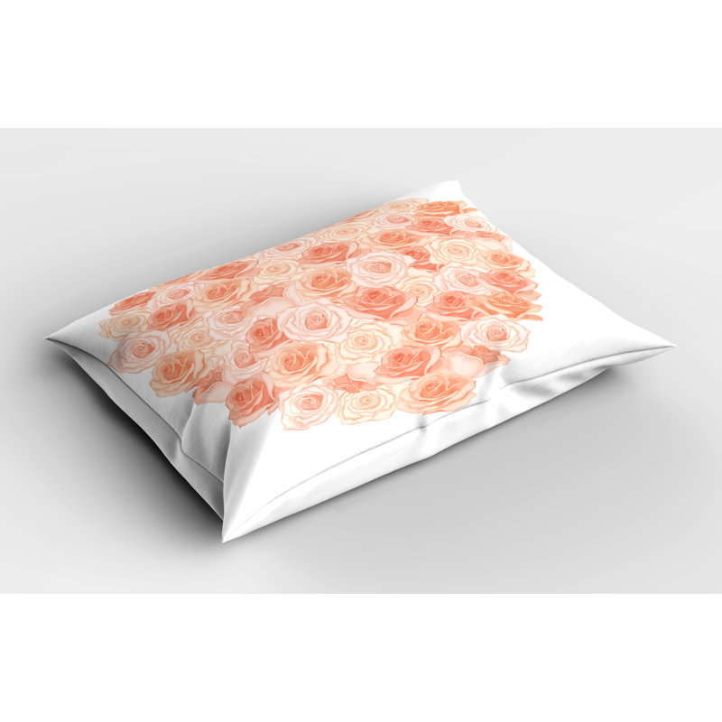 Ensemble de 2 taies décoratives Ambesonne Peach
