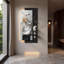 Art mural luxueux à DEL en grès-1506415517