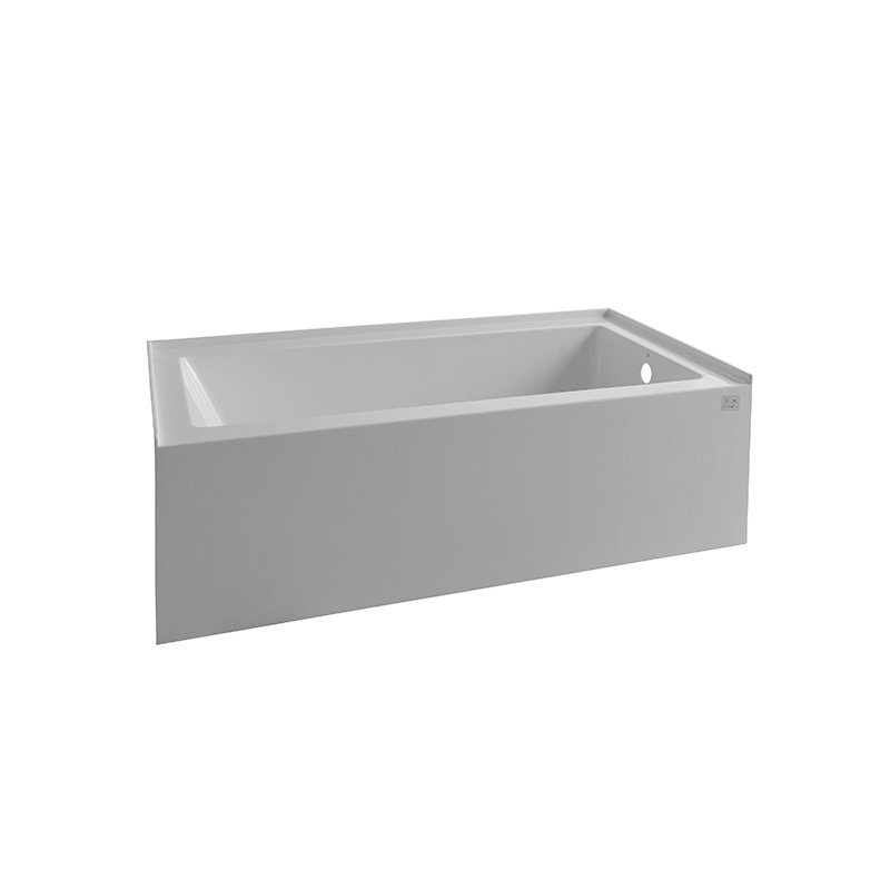 City 60'' L Alcove Soaking Bathtub