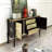 Hand-Painted 2-Door 3-Drawer Sideboard