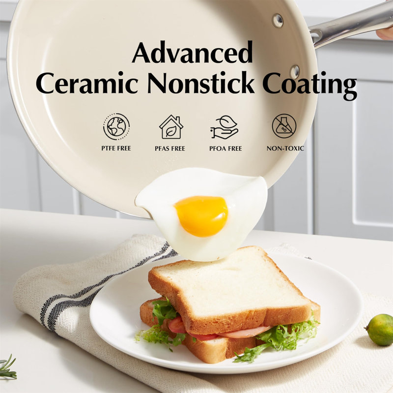 14 - Piece Ceramic Cookware Set