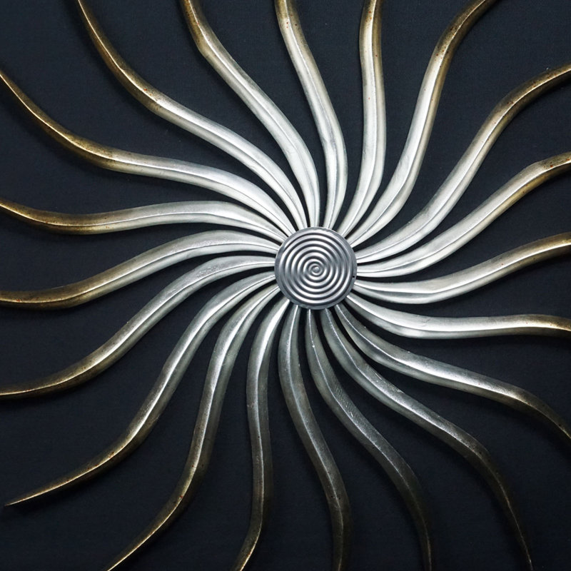 Handmade Modern Landscape & Nature Wall Decor on Metal