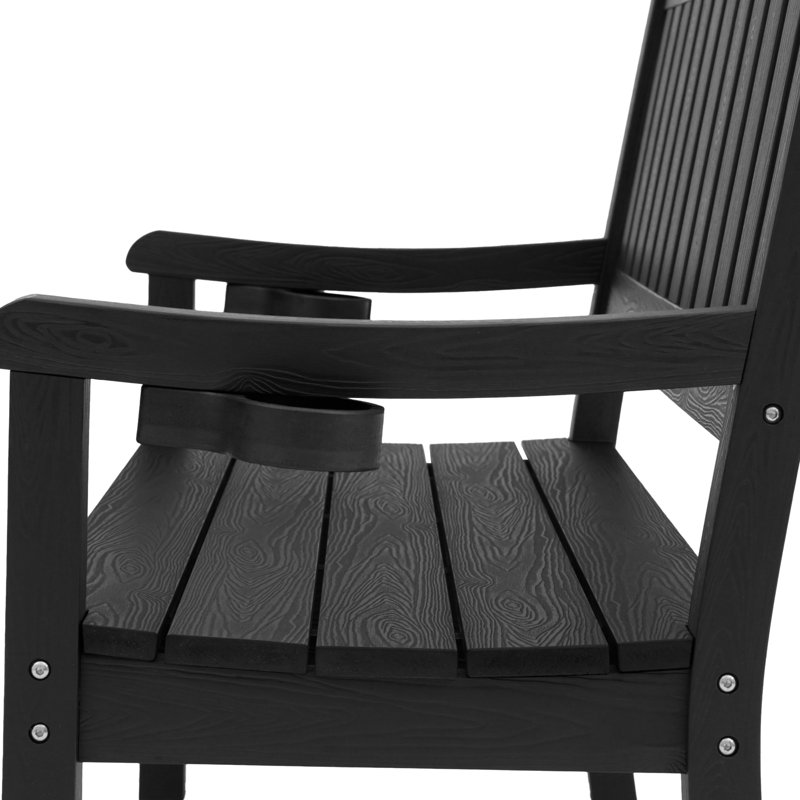Bancs d'extérieur HDPS, Noir
