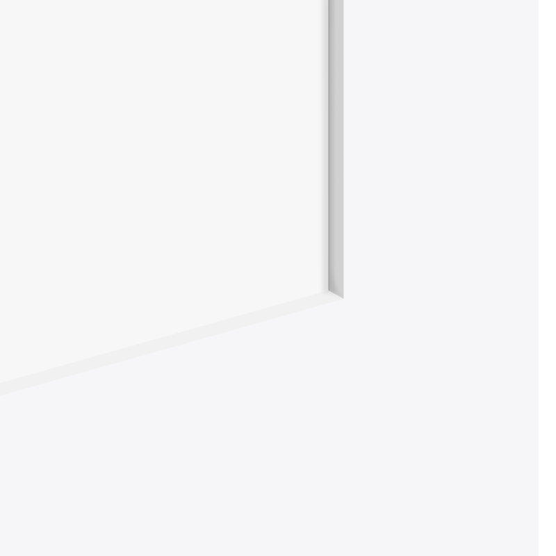 Primed 1-panel Solid Wood Interior Shaker Standard Door Without Bore Hole, 30" x 80"