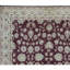 Tapis rouge et or de haute qualité noué à la main