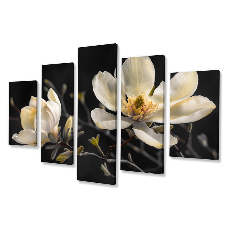 «Rodriguez - Magnolias», ensemble d'art sur toile