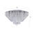 Montu 6 - Light 17'' Flush Mount Lighting with Crystal Accents