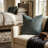 Dusky Gem Geometric Reversible Throw Pillow-715255939
