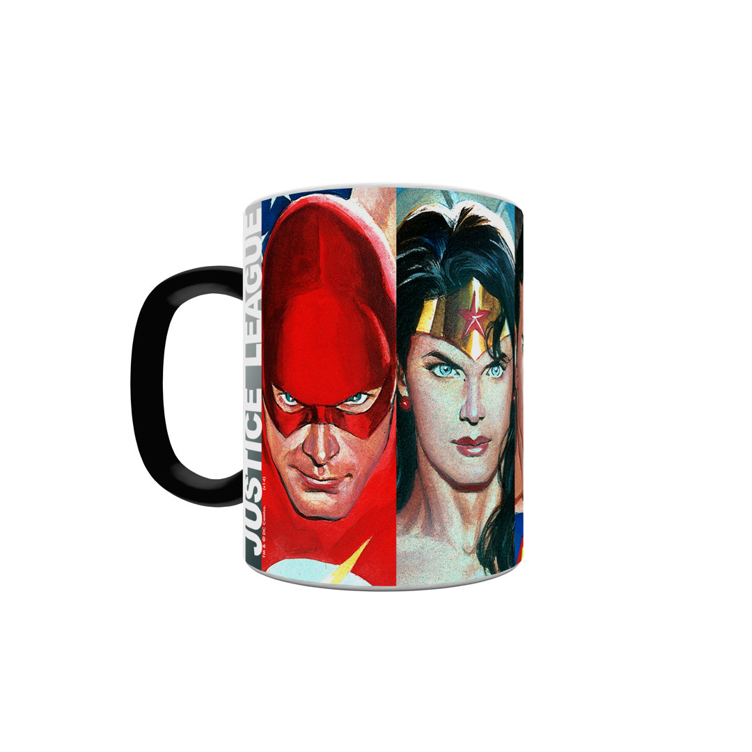 DC Comics Justice League Alex Ross Superheroes Morphing Mugs Heat-Changing Drinkware - 11oz Trend Setters