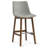 Arseniy 28" Upholstered Low Back Solid Wood Kitchen Dining Bar Stool-1619384408