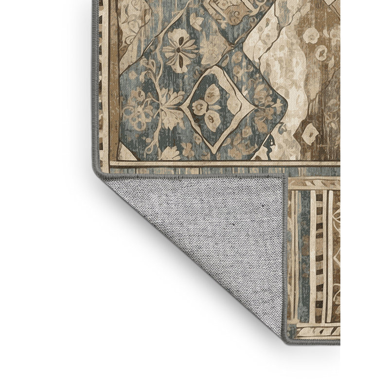Tapis rustique, Carré 6 pi