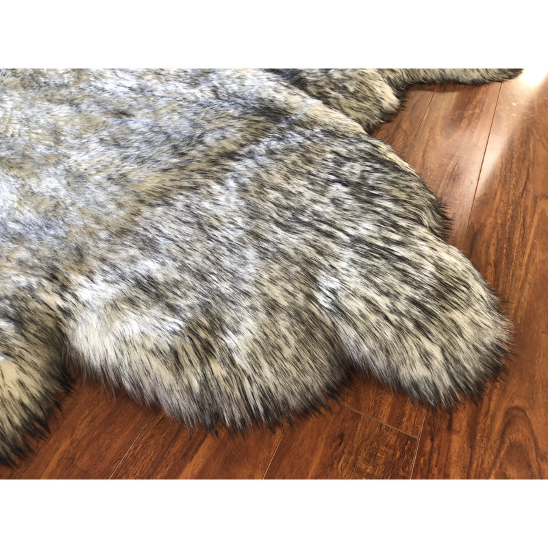 Tapis gris zone luxueux Wacker, Nouveauté 2 pi x 3 pi