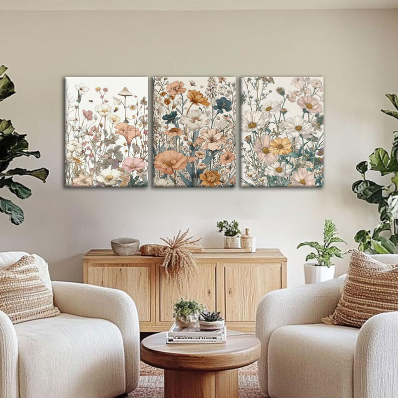 3 Piece Wrapped Canvas Print