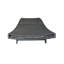 Chaise d'extérieur inclinable réglable avec structure en fer et structure de chaises grises