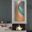 Ivy Bronx «Wind Waves IV» par James Burghardt, art mural en métal-225048780