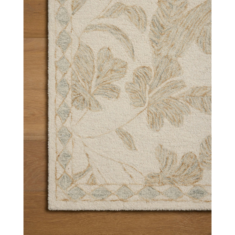 Loloi Mavis Ivory / Multi Contemporary Area Rug, Rectangle 7'9" x 9'9"