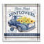 «Farm Fresh Sunflowers», publicité sur bois par Mollie B., impression-93873100-93873099