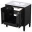 Meuble-lavabo 30 po avec lavabo, deux portes avec tablette, charnières de porte à fermeture en douceur-1393919059-1393919061