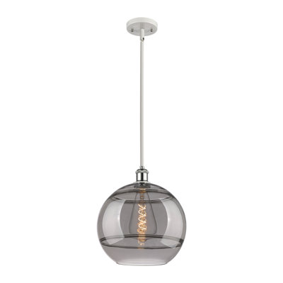 Ballston Bienes 1 Light Stem Hung Pendant-516-G556