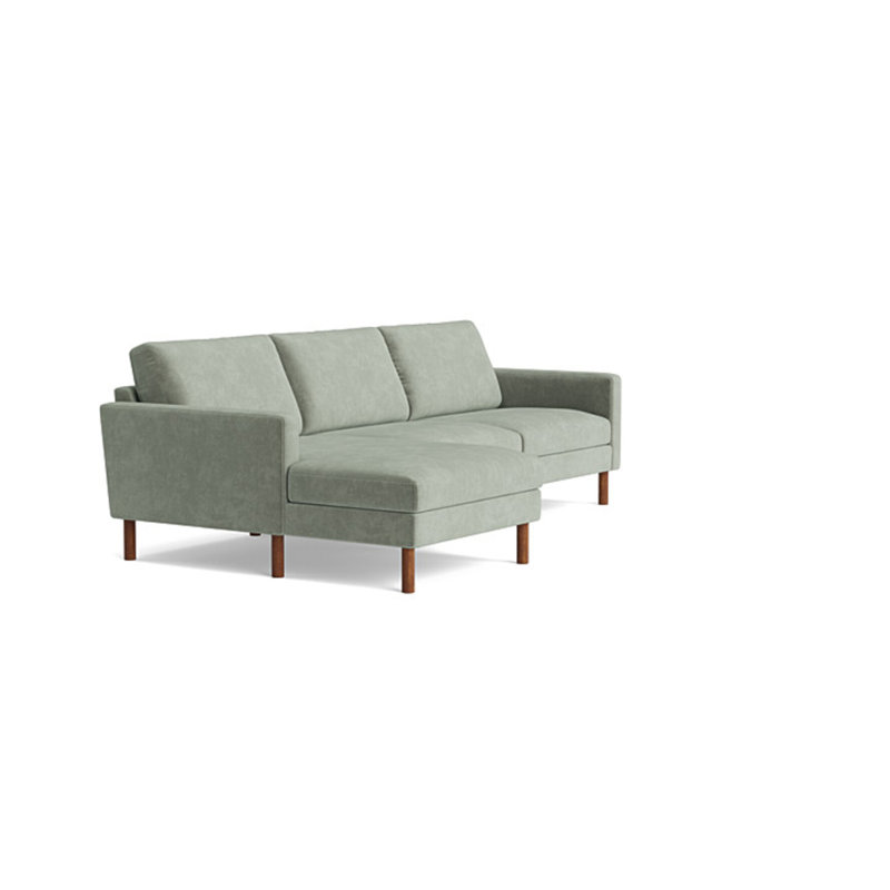 Laguna Sectional, Performance Weave - Onyx, Right Hand Facing
