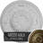 Endurathane Rose Ceiling Medallion, 18"OD x 3 1/2"ID x 1 1/2"P (Fits Canopies up to 7 1/4"), Hand-Painted Rich Gold Finish-28580970