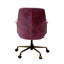 Chaise de bureau industrielle pivotante avec levage pneumatique et base à 5 branches Aneira-2057891025