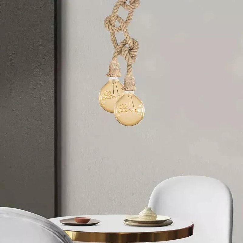 Draeger 2 - Light Natural Single Pendant